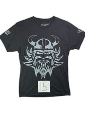 Black Rifle Coffee Company T Shirt Mens S Black Viking Helmet Graphic Print