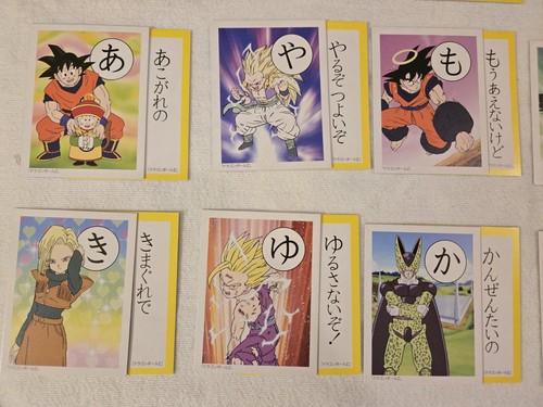 Caja de cartas Karuta vintage de Dragon Ball Z de SHOWA - Imagen 12 de 15