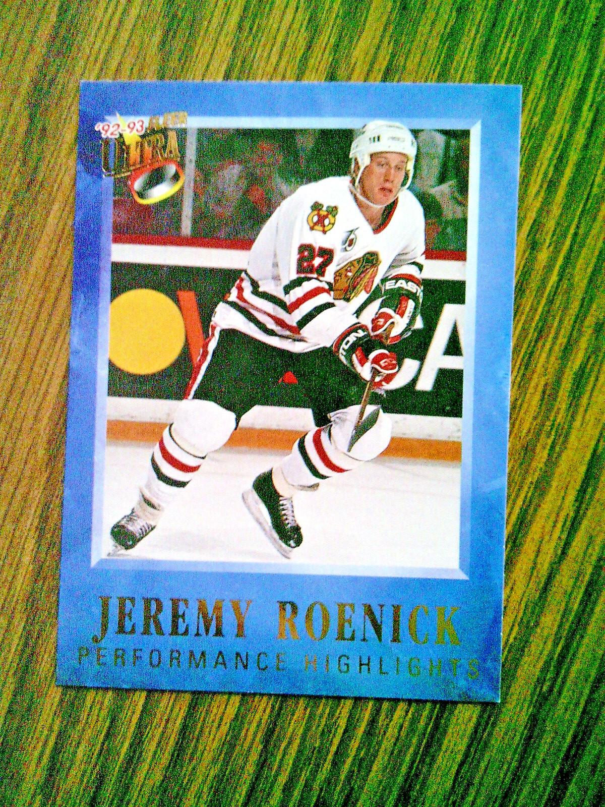1992-93 Fleer Ultra Jeremy Roenick Performance Highlights  #10