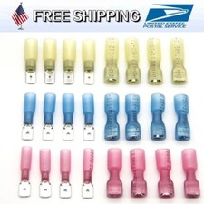 Waterproof Electrical Heat Shrink Male  Female Spade Wire Connectors Terminals