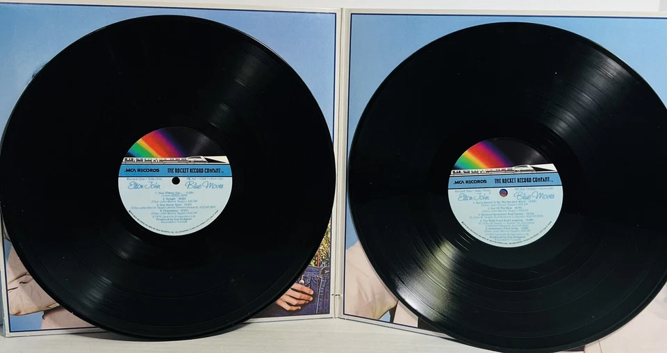 Elton John – Blue Moves - 1976 - MCA/Rocket MCA2-11004 Vinyl 2xLP VG+/VG+!!! Foto 4 de 4