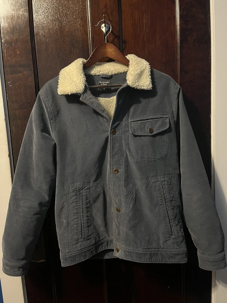 Abercrombie and fitch corduroy best sale jacket