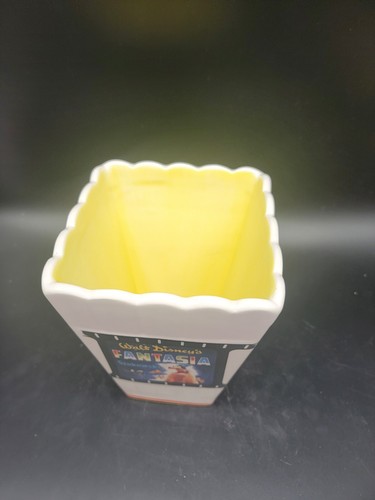 Walt Disney Fantasia Movie Night Ceramic Popcorn Container vase - Picture 6 of 8