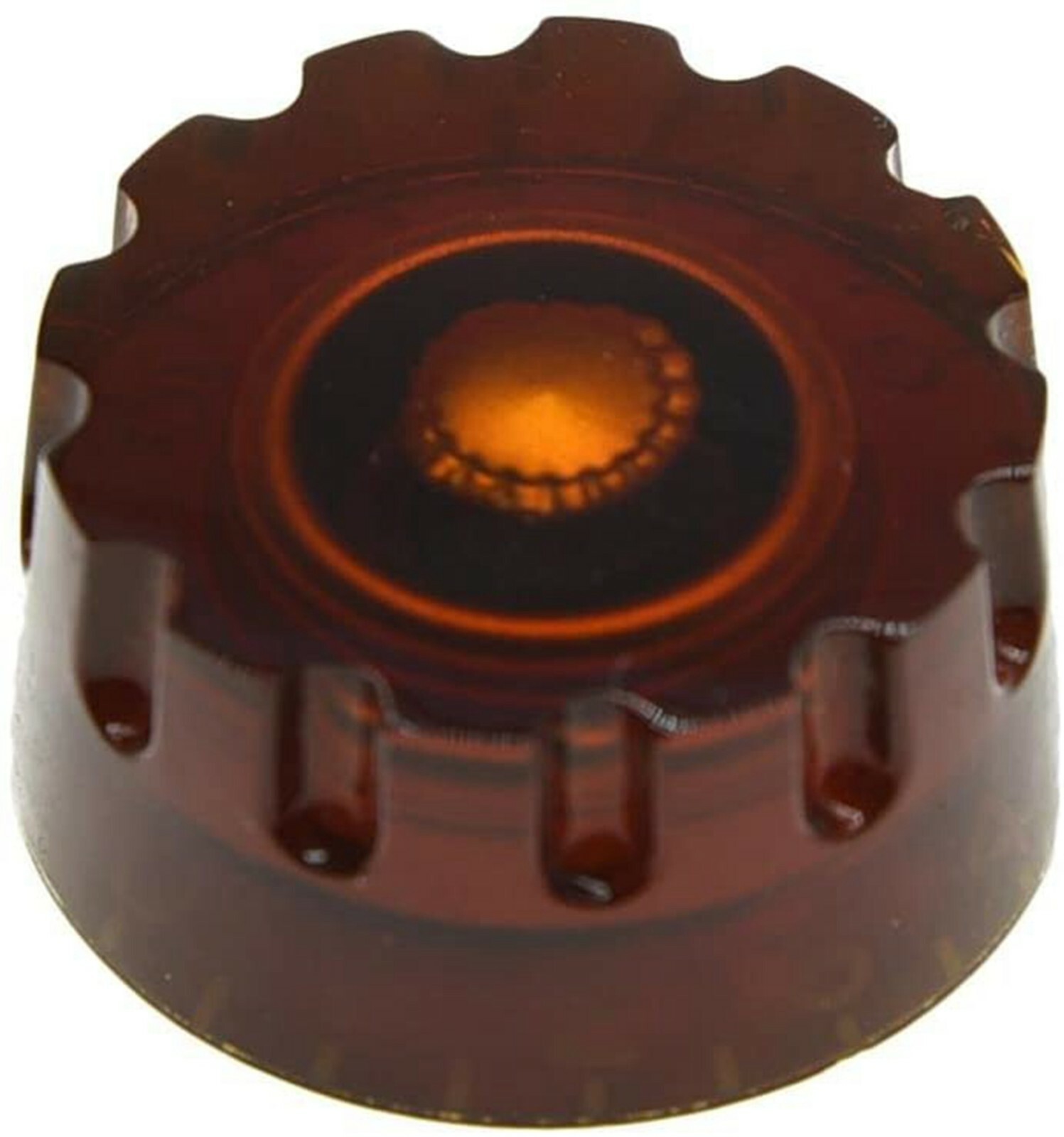 4 Pcs Amber Knurled LP Guitar Speed Dial Knobs Control Knobs for Guitar ...