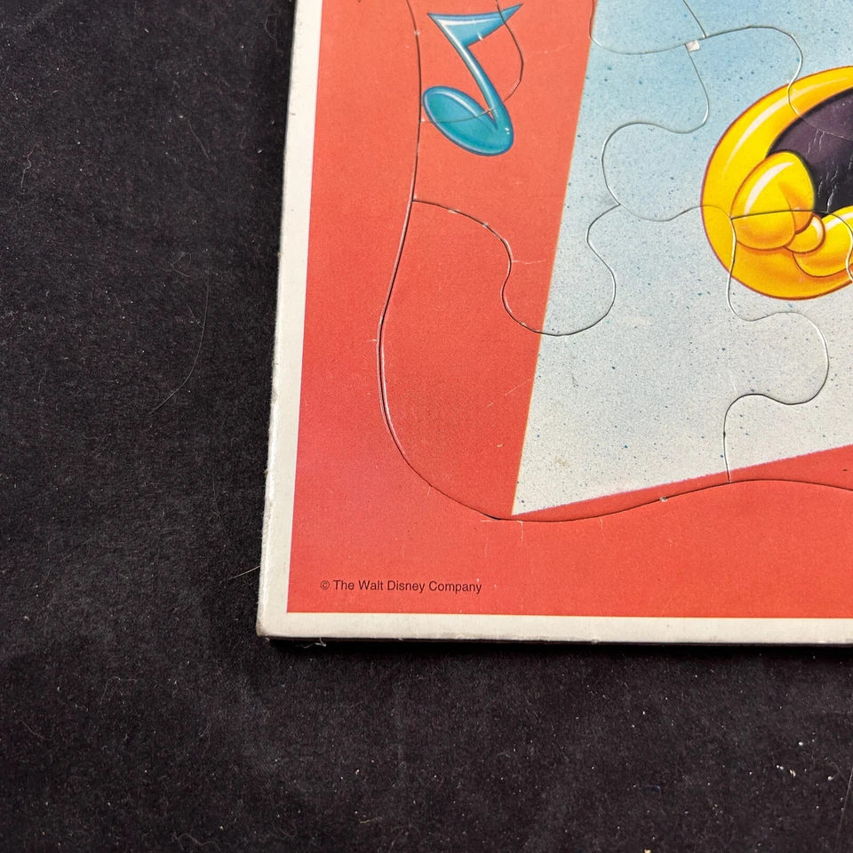 MINNIE MOUSE DANCE WALT DISNEY GOLDEN FRAME TRAY CHILDREN KIDS PUZZLE - WESTERN - Image 4 of 4