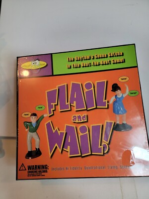 FLAIL And WAIL! Party Game Dancing Fun NIP New Sealed Dance Music