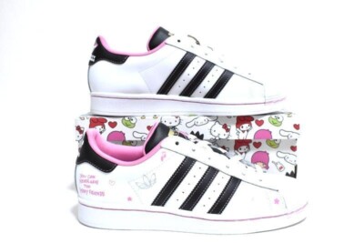 adidas x Hello Kitty and Friend Kuromi Superstar J Shoes