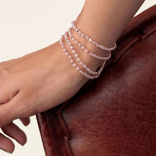 Vestopazzo set 4 bracciali elastico cristalli - Foto 2 di 2