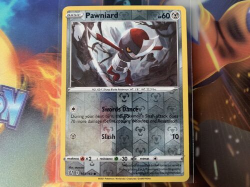 103/163 Pawniard | Reverse Holo Common | Pokemon Trading Card Battle Styles TCG - Picture 1 of 2