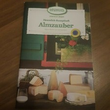 almzauber heuchmilch-rezeptheft booklet mit 28 seiten