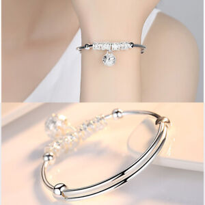 Jewelry-Bangle-Charm-Cuff-Silver-Fashion-Plated-Women-Bracelet