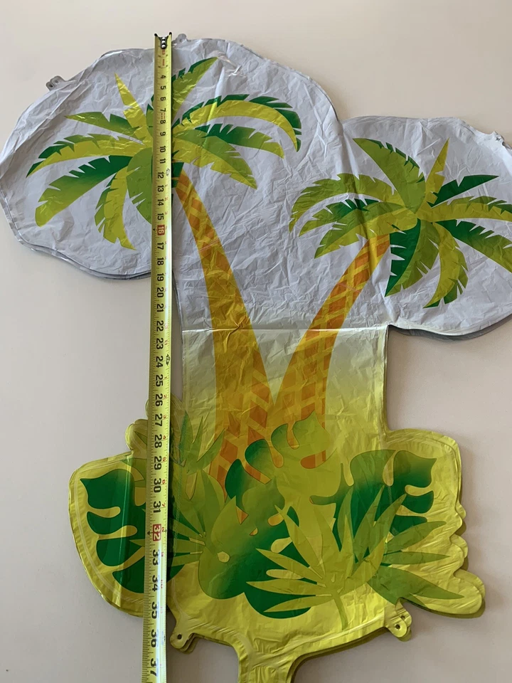 "32 globos de papel aluminio Luau de verano para fiesta de playa de 36"" palmera grandes" Foto 2 de 3