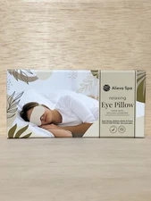 Alieva Spa-Relaxing Eye Pillow/sleep mask Hot/cold therapy lavender scent Sealed