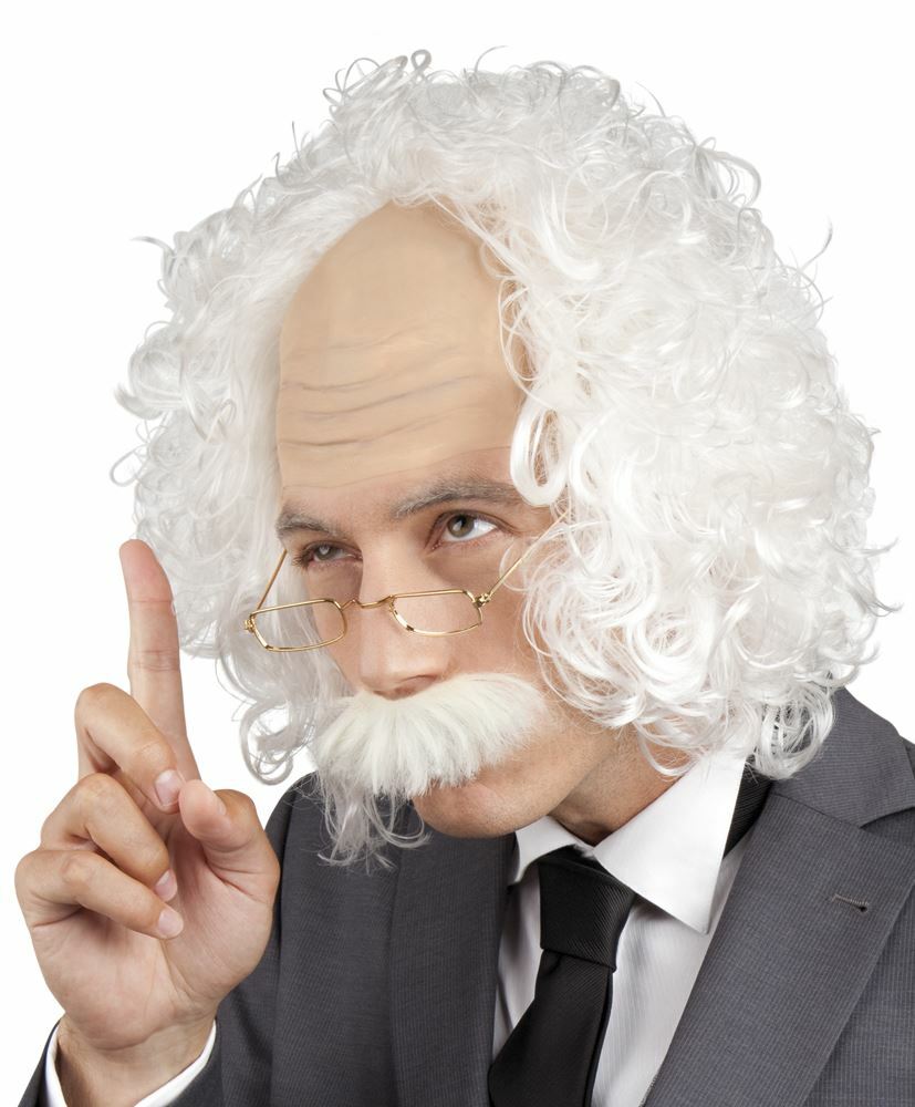 Boland Professor Wig, Glasses, Moustache Fancy Dress Accessory