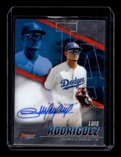 2021 Bowman's Best Best of '21 Autographs #B21LRZ Luis Rodriguez Auto EXACT SCAN