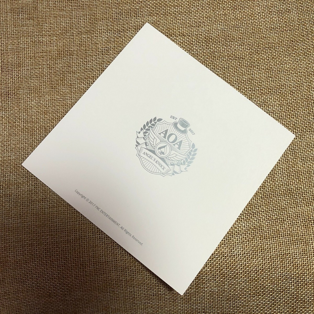 AOA ユナ　公式ポストカード　SPAO aespa 公式グッズ POSTCARD SET ポストカードセット / 2024 2nd