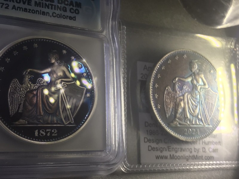 2 Diff-Silver🔥SALE 🔥Color-Tone-Amazonian🔥2014 Grove🔥2024 Antiqued Dan Carr