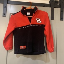Dale Earnhardt Jr. 8 NASCAR Chase Authentics Youth 1/4 Zip Jacket Size 7