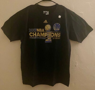 adidas - 限定 2017 NBA チャンピオン  ウォリアーズ ロッカールーム Ｔシャツ 2017 Adidas NBA Golden State Warriors Champions Locker Room