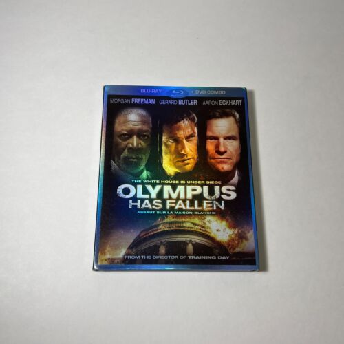 Olympus Has Fallen (Blu-ray/DVD, 2013, 2-Disc Set, Canadian) With Slipcover