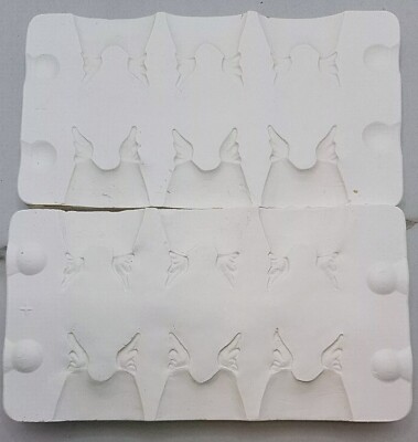 Alberta's Mold 1994 snow baby wing mold No 1325 vintage ceramics slip mold 