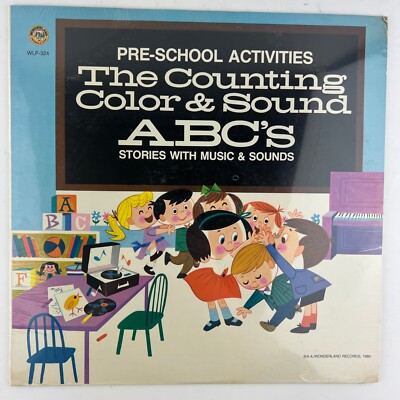 The Counting Color & Sound ABC's Vinyl LP Record Album WLP-324 NEW SEALED