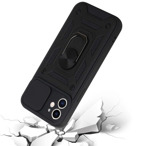 For OnePlus 10T 5G Hybrid TPU Cases with Camera Lens Cover and Ring Stand Rugged - Picture 9 of 37