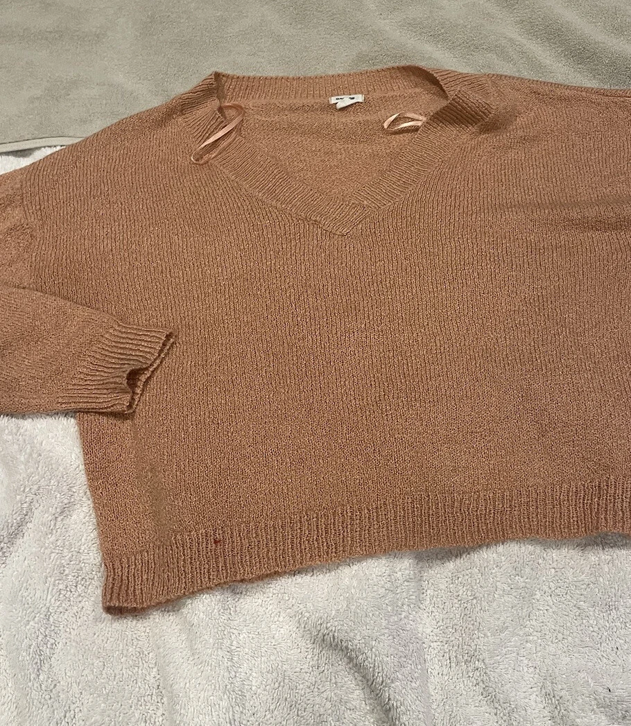 Garage cropped shop sweater