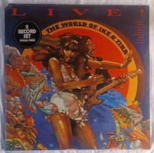 DJ COLLECTION 1973 UNITED IKE & TINA TURNER THE WORLD OF...LIVE! VINYL NEW 06075