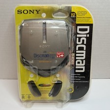 Vintage NEW SEALED Sony D-E301 Discman Portable Compact ESP Disc Player CD