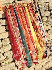 Vintage 1940s  1950  s and Later Men's Ties / Lot of 54  Brooks Bros Wood Rack