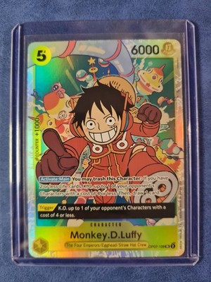 One Piece Monkey D. Luffy · OP07-109   The Best Vol.2 · SR · Englisch · NM