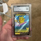 Surfing Pikachu V 008/025 Celebrations Holo CGC 10 Gem Mint Pokemon 2021