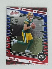 2024 Panini Absolute - Rookies Michael Pratt #200 (RC) - Red Blue