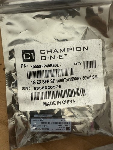 17 Optical Transceivers Champion One Alcatel -Lucent Nokia Accedian - Afbeelding 13 van 15