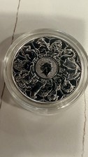 2021 UK £5 QEII Queens Beasts - Completer 2 oz Silver Bullion Coin