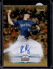 2023 Stadium Club George Kirby Autographs Gold Foil #/1