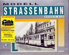 Bausatz Herrmann & Partner 14010 Straßenbahn ET57/ EB 57 Berlin, H0/ 1:87 [I]