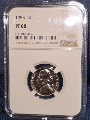 1955 5C NGC PF-68**FAST FREE SHIPPING**