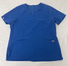 Figs Casma Women's Three-Pocket Scrub Top Sz:L