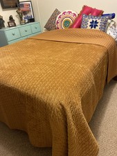 3-Piece Quilt King Size, Honey Gold. See Pictures For Additional Descriptions.