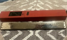 HOHNER Chromatica No. 263 Rare Vintage Qualit Harmonica case, 14 inches long,