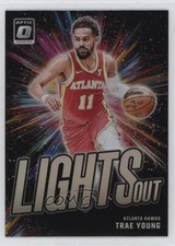 2024-25 Panini Donruss Optic Lights Out Holo Prizm Trae Young #2 gb9