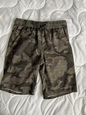 Timberland Boys Athletic Shorts Camouflage M 10/12 Drawstring Pockets