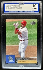 2009 Upper Deck Albert Pujols #343 Cardinals ISA 10