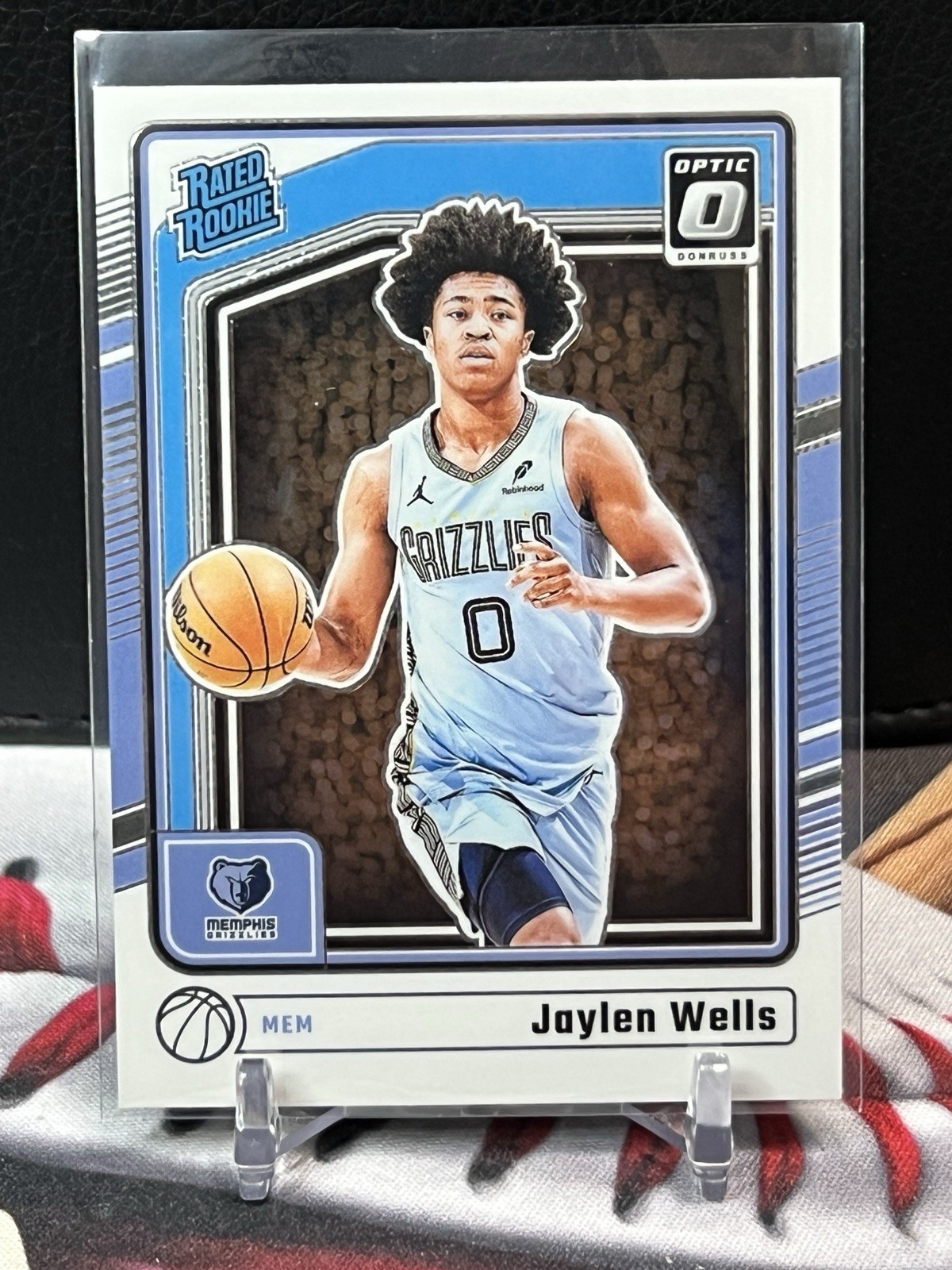 2024-25 Panini Donruss Optic - Rated Rookie Jaylen Wells #252 (RC)