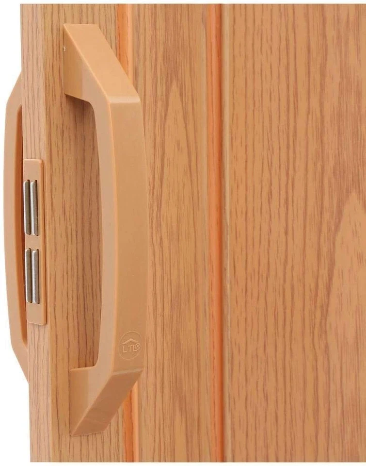 LTL Home Products VS4880K Vía Acordeón Puerta Plegable 48 x 80 PVC Roble Foto 3 de 4