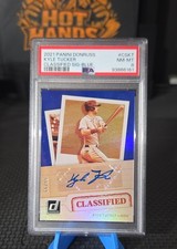 2021 Panini Donruss - Classified Signatures Kyle Tucker #CS-KT Blue /99 (AU)