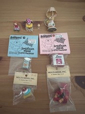 Dollhouse Miniature Baby Items Diapers Wipes Doll Lamp Bottle Blocks Stack Toy