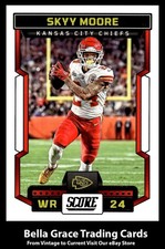 2023 Panini Score Skyy Moore #125 Kansas City Chiefs NFL Football